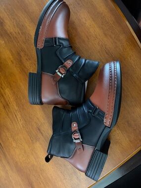 Men's Ankle Boots in Brown Leather